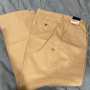 New NWT Basic Edition tan pants 32 x 32 mens